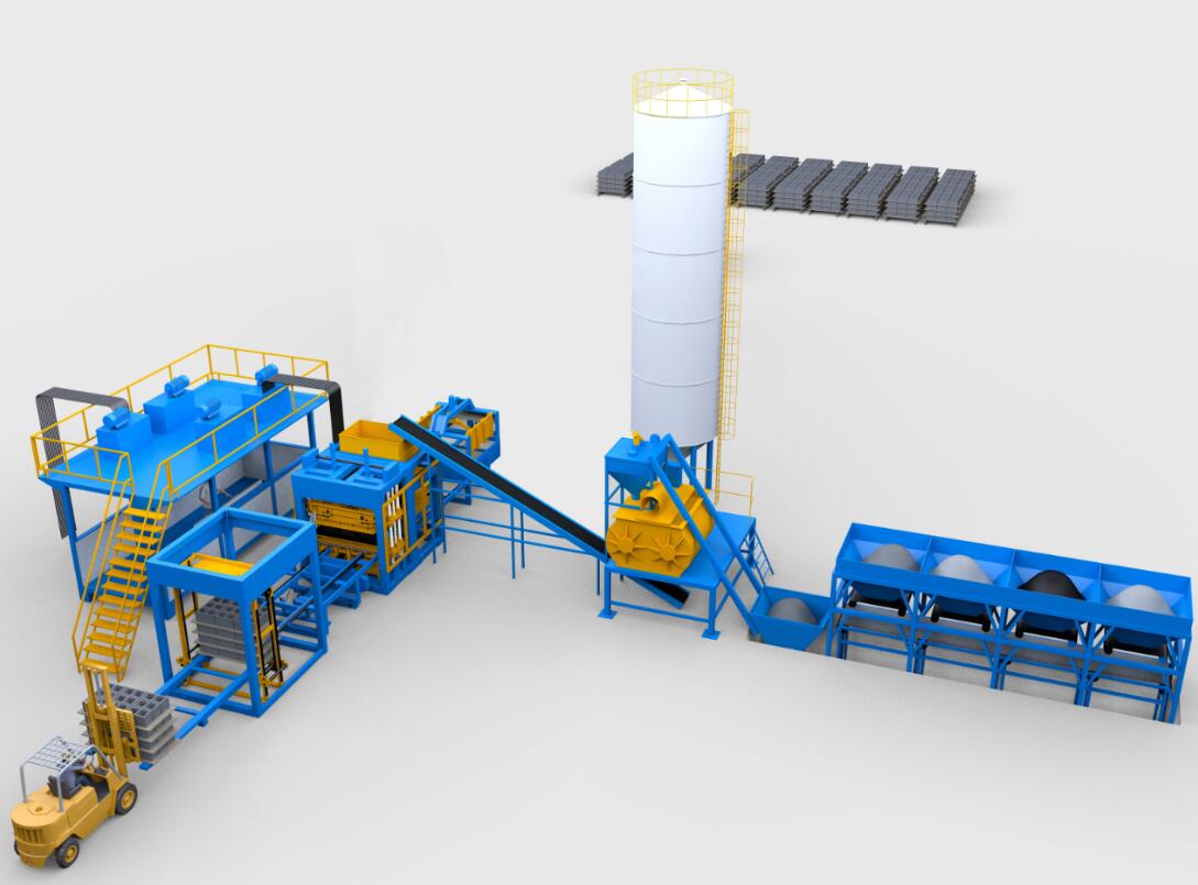 Semi automatic concrete block making machine Semi automatic concrete block making machine